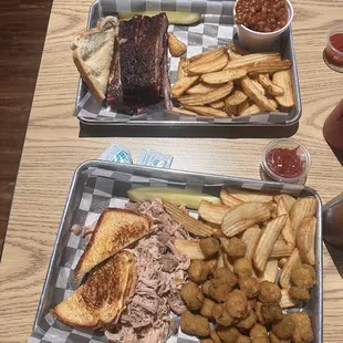 pork Plate &amp; 4 Rib Plate