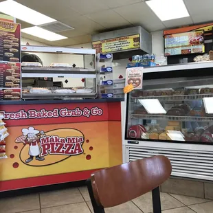 the inside of the store