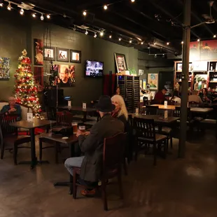a man sitting at a table