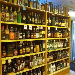 Pretty nice rum section.