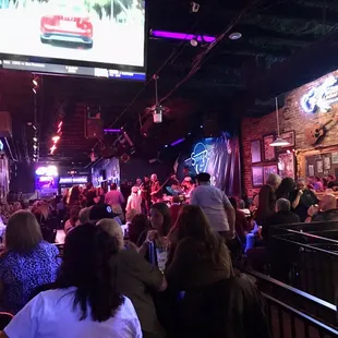 Soul Circus Saturday night. Front to back leads "VooDoo garden"laying down the funk makes you wanna dance.