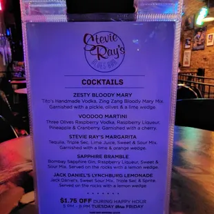 Cocktails