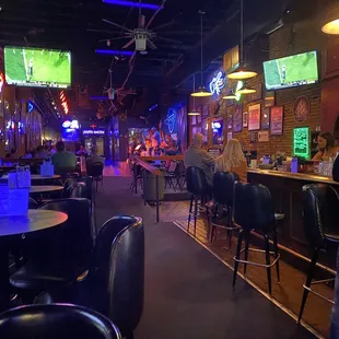 people sitting at the bar