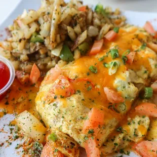 Omelette options!