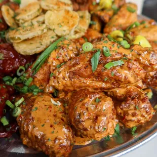 fried chicken, bbq chicken, bbq wings, food, poultry, chicken wings and fried chicken, fried chicken wings, chicken, chicken wings