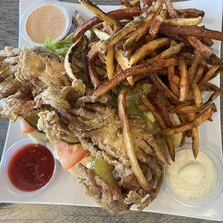 Soft Shell Crab Poboy