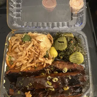 4 Pieces BBQ Pork Spare Ribs