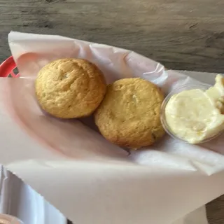 Banana Chocolate Chip Corn Bread