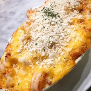 Mac N Cheese with Shrimp