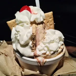 A sundae