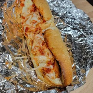 Eggplant Parma Hoagie