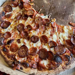 Pepperoni and Linguiça