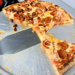 Bacon Sausage Pizza