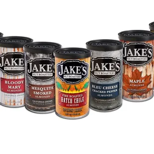 Jake&apos;s Nut Roasters, made with California Almonds.