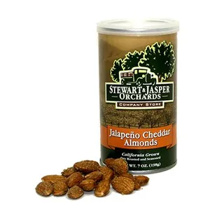Enjoy some Jalapeno Cheddar California Almonds.