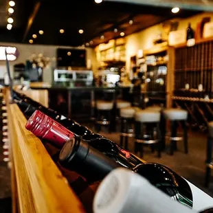 Wine bar with a wide variety of California wines