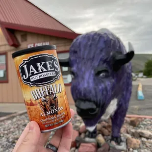 Buffalo Seasoned Almonds from Jake's Nut Roasters.