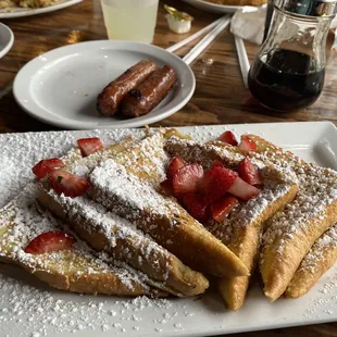 French toast and sausage