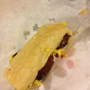 Hot sausage &amp; Egg