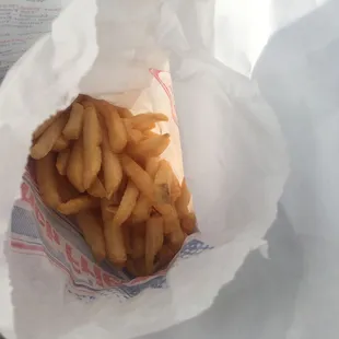 golden delicious French Fries