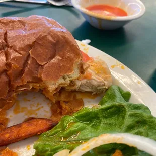 Buffalo chicken sandwich