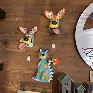 Clay all sculptures... so whimsical!