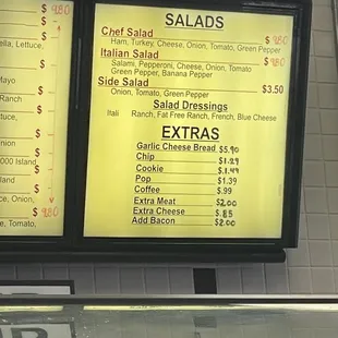 Menu January 2022