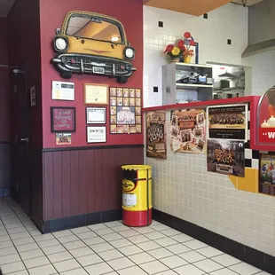 Sub shop decor