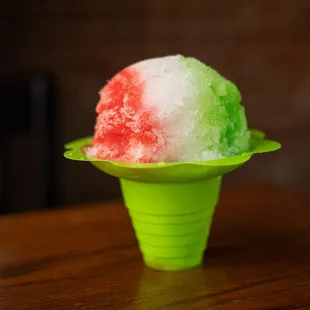 Shaved ice at STG Gelateria