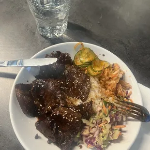 Bulgogi beef bowl