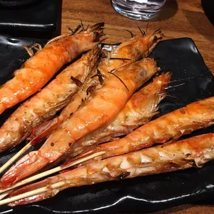 Shrimp skewers