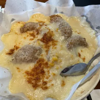 Baked Cutlet Fish Fillet w/ Creamy Rice