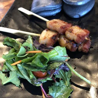 Pork Belly w/ Charcoal Buns