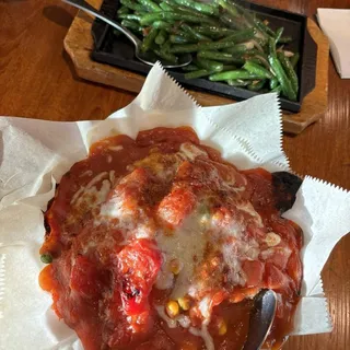 Sizzling String Beans