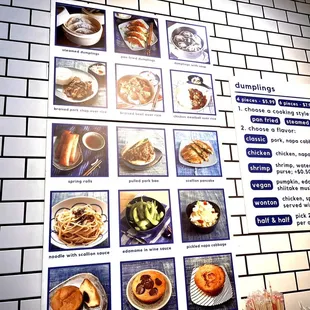 Menu pix