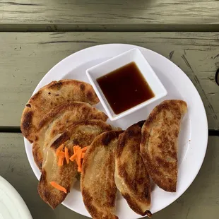 vegan potstickers