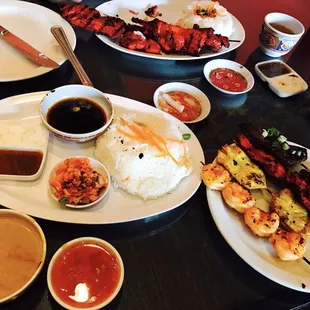 sushi and sashimi, sushi, food, sashimi