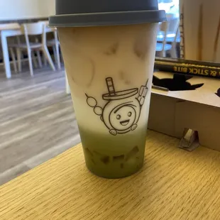 Layered Matcha (so good)