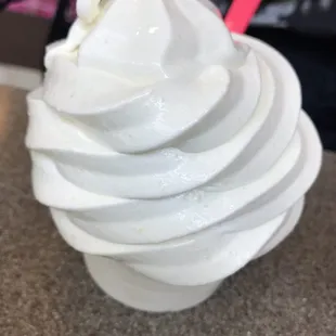 Vanilla soft serve