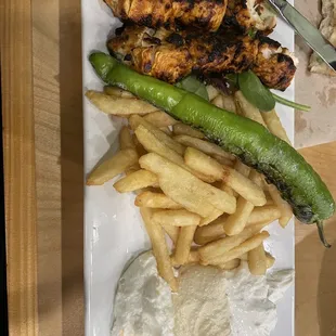 Chicken Shawarma Plate