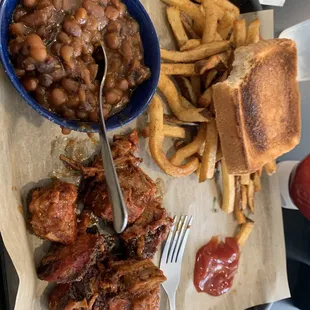 Burnt end brisket plate!