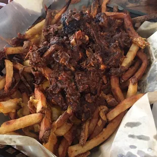Brisket chili fries