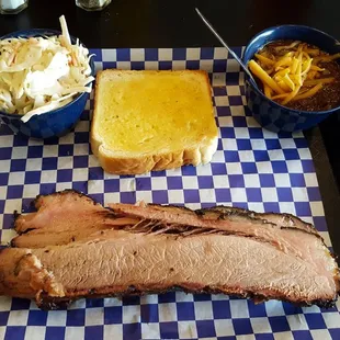 Brisket, Slaw and Brisket Chili