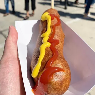 Corn dog $6