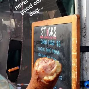 Best corn dog I've ever had!