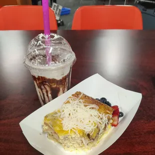 Delicious Quiche and Frippy Frappy