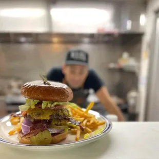 Try our Smash burgers