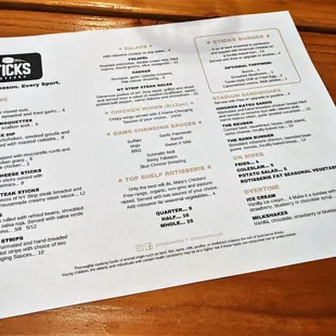 Sticks Tavern 10/9/21