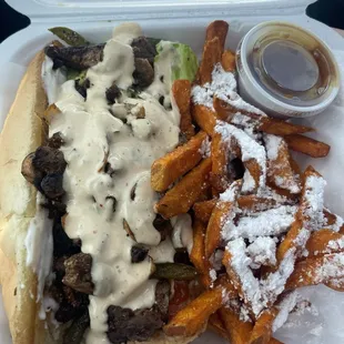 Vegan Philly Cheesesteak