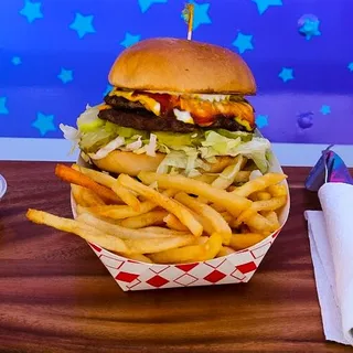 Cheeseburger and Fries